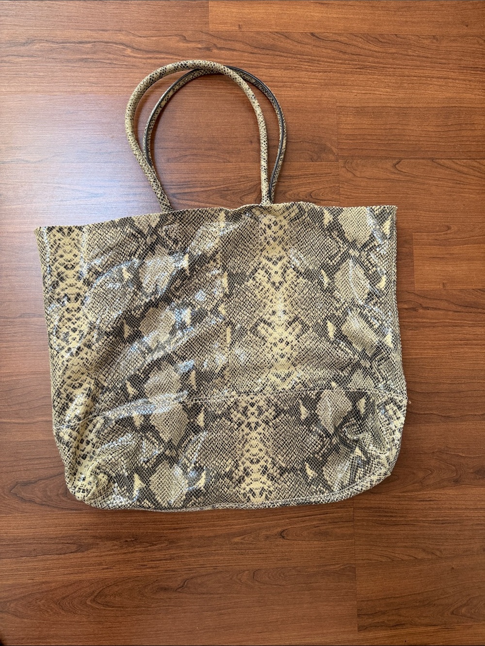 Banana Republic Snake-Print Tote Bag